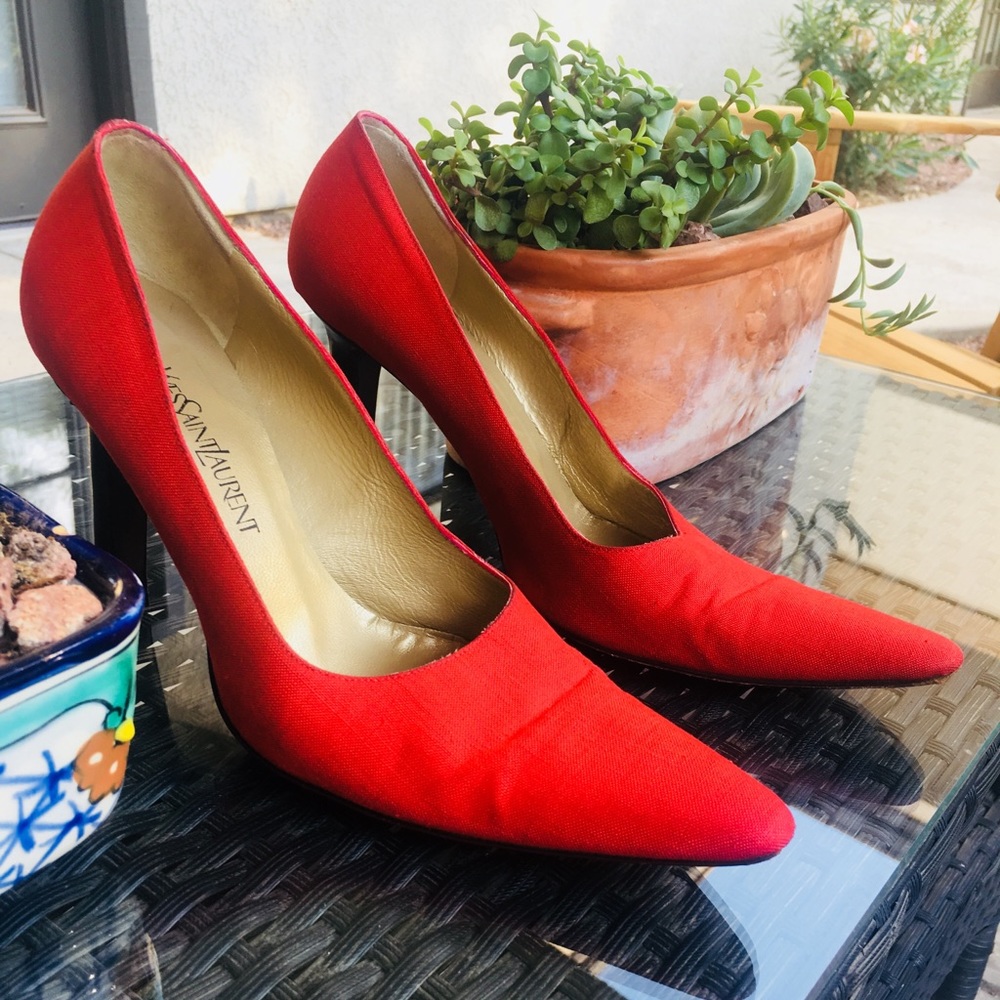 Authentic Yves Saint Laurent Heels